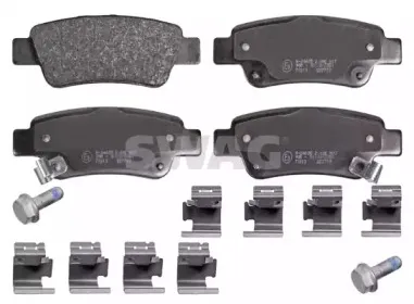 85 91 6805 SWAG Комплект тормозных колодок, дисковый тормоз